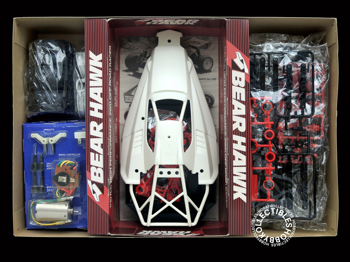 Tamiya Vintage 1/10 RC Bear Hawk #58093 Model Kit