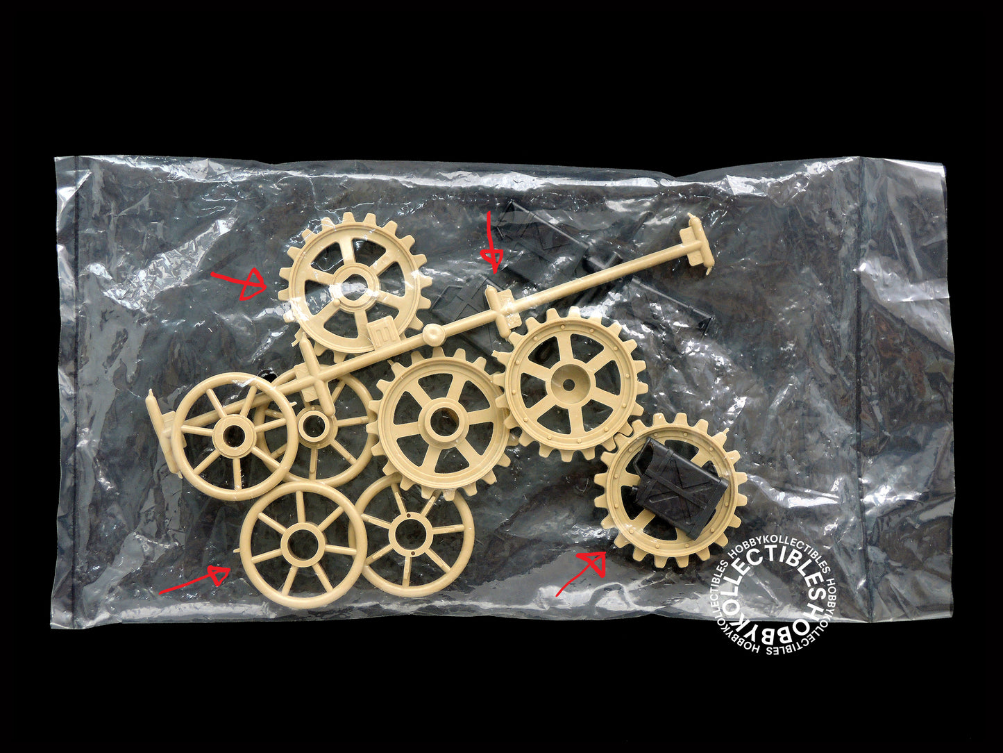 Bandai Vintage 1/15 German Assault Gun4 Static/RC Tank Model Kit