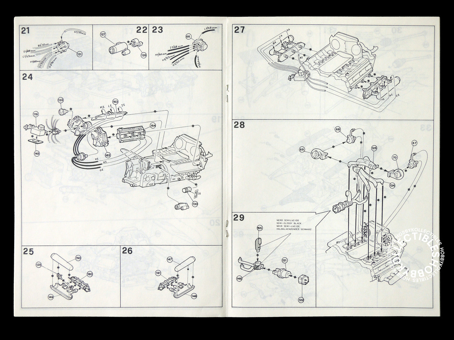 Protar Vintage 1/12 Ferrari 126 C2 F1 Mod.188 Model Kit