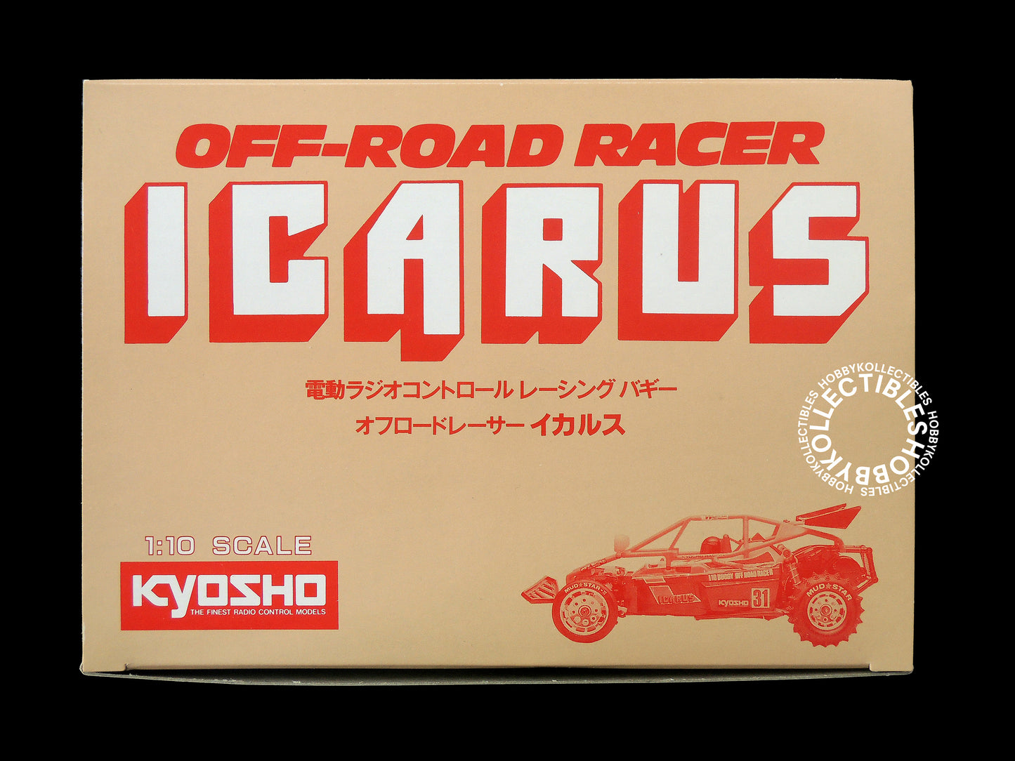 Kyosho Vintage 1/10 RC Icarus Racing Buggy #3083 Model Kit