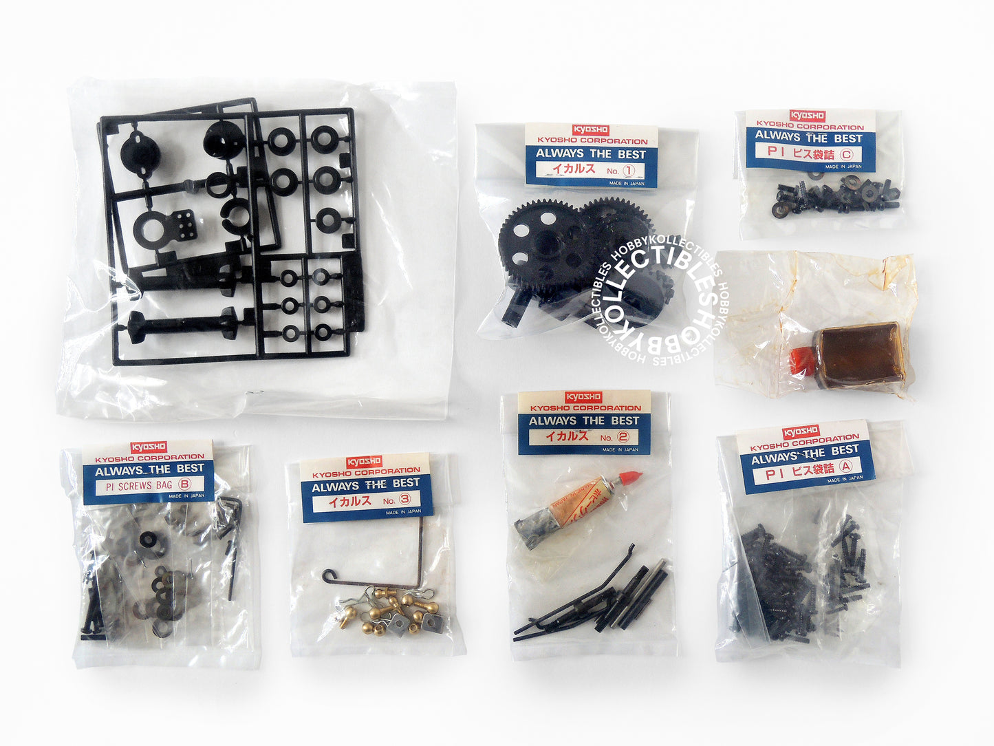 Kyosho Vintage 1/10 RC Icarus Racing Buggy #3083 Model Kit