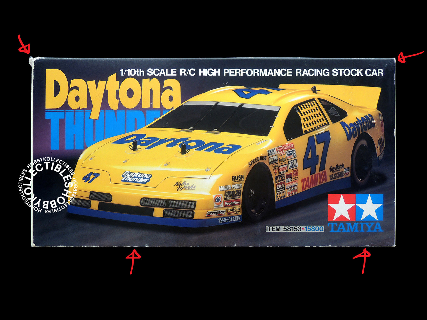 Tamiya Vintage 1/10 RC Daytona Thunder #58153 Group C Model Kit