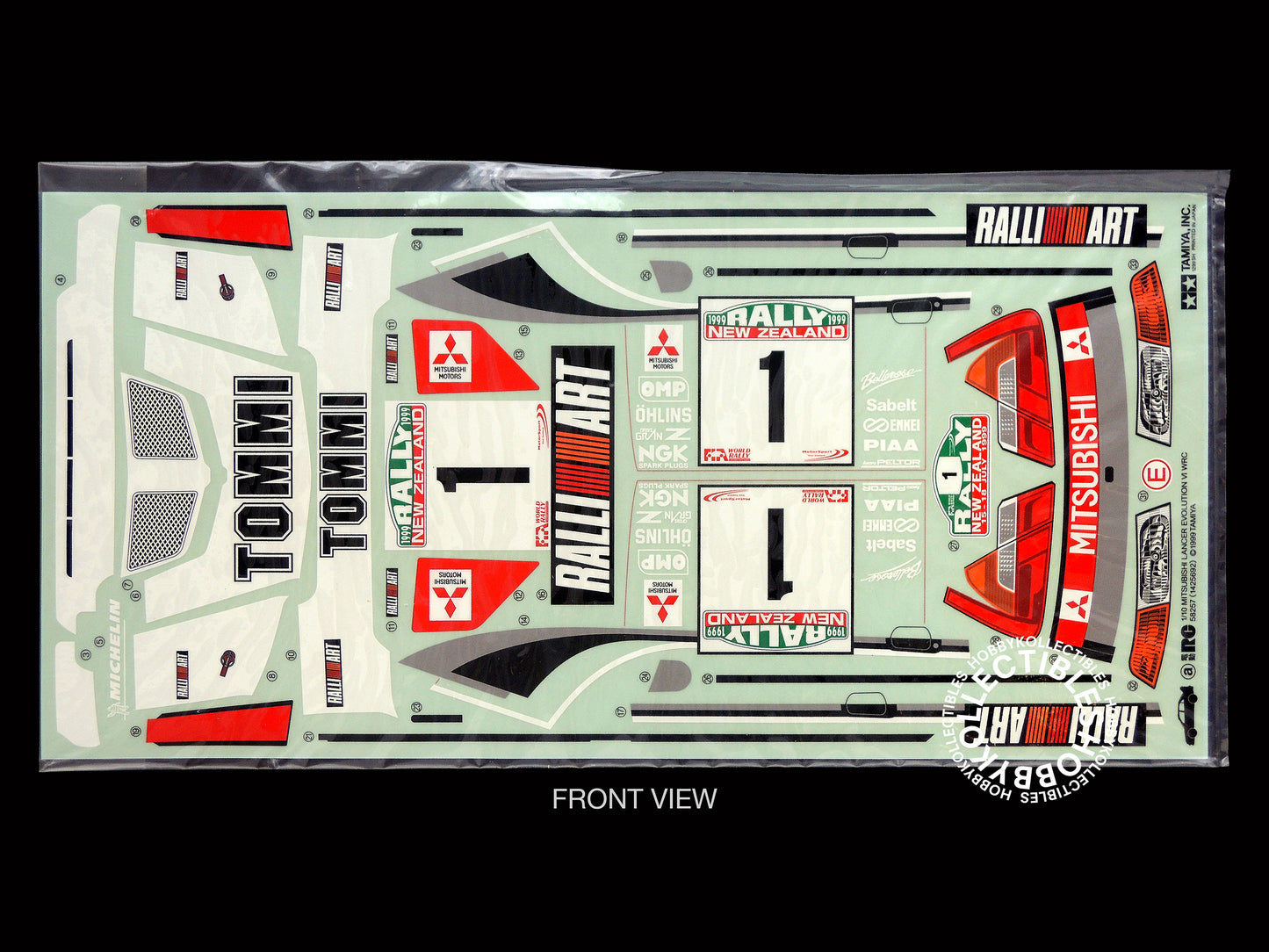 Tamiya Vintage 1/10 RC Mitsubishi Lancer Evolution VI WRC #58257