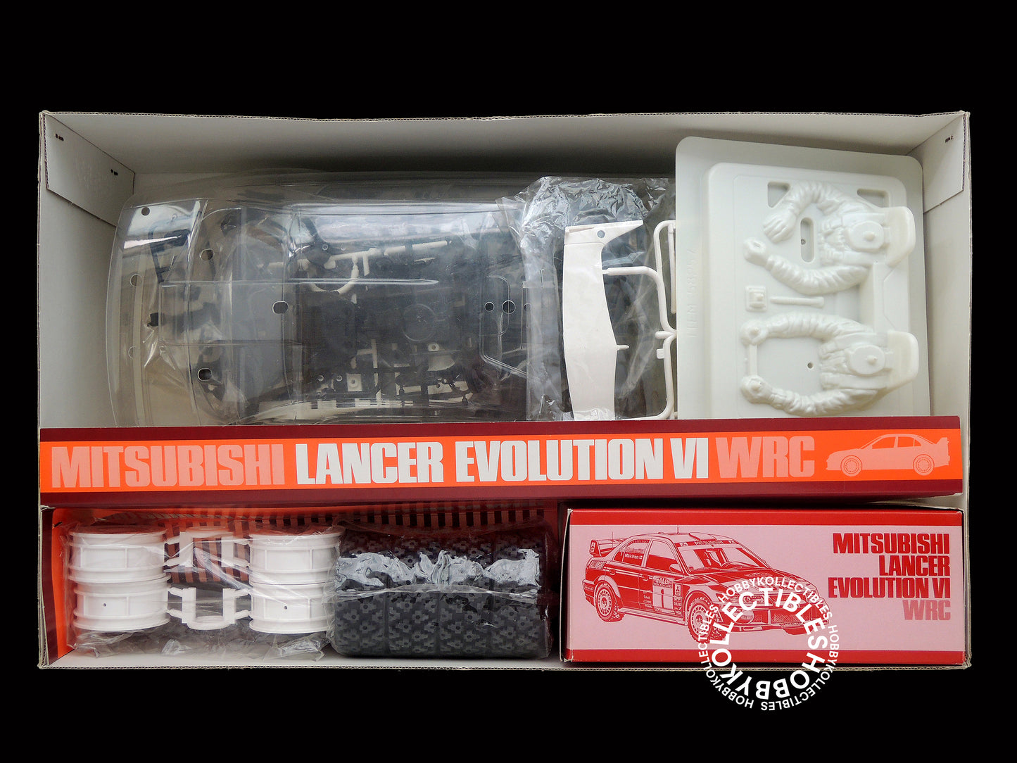 Tamiya Vintage 1/10 RC Mitsubishi Lancer Evolution VI WRC #58257