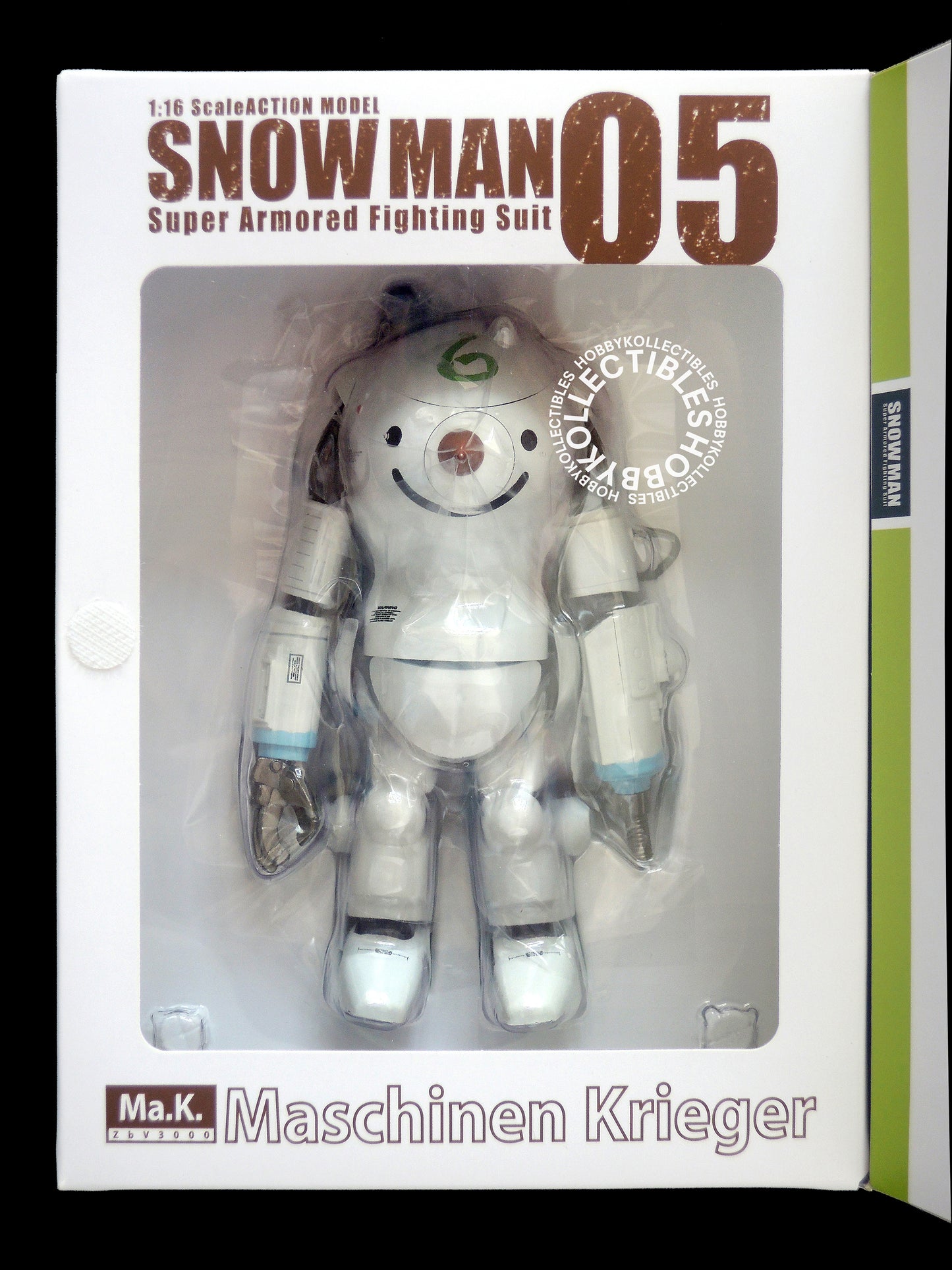 Ma.K SF3D Sentinel 1/16 SAFS Snowman Action Figure Factory Sealed