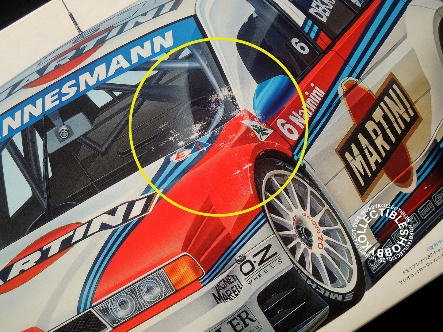 Tamiya Vintage 1/10 RC Martini Alfa Romeo 155 V6 TI #58189