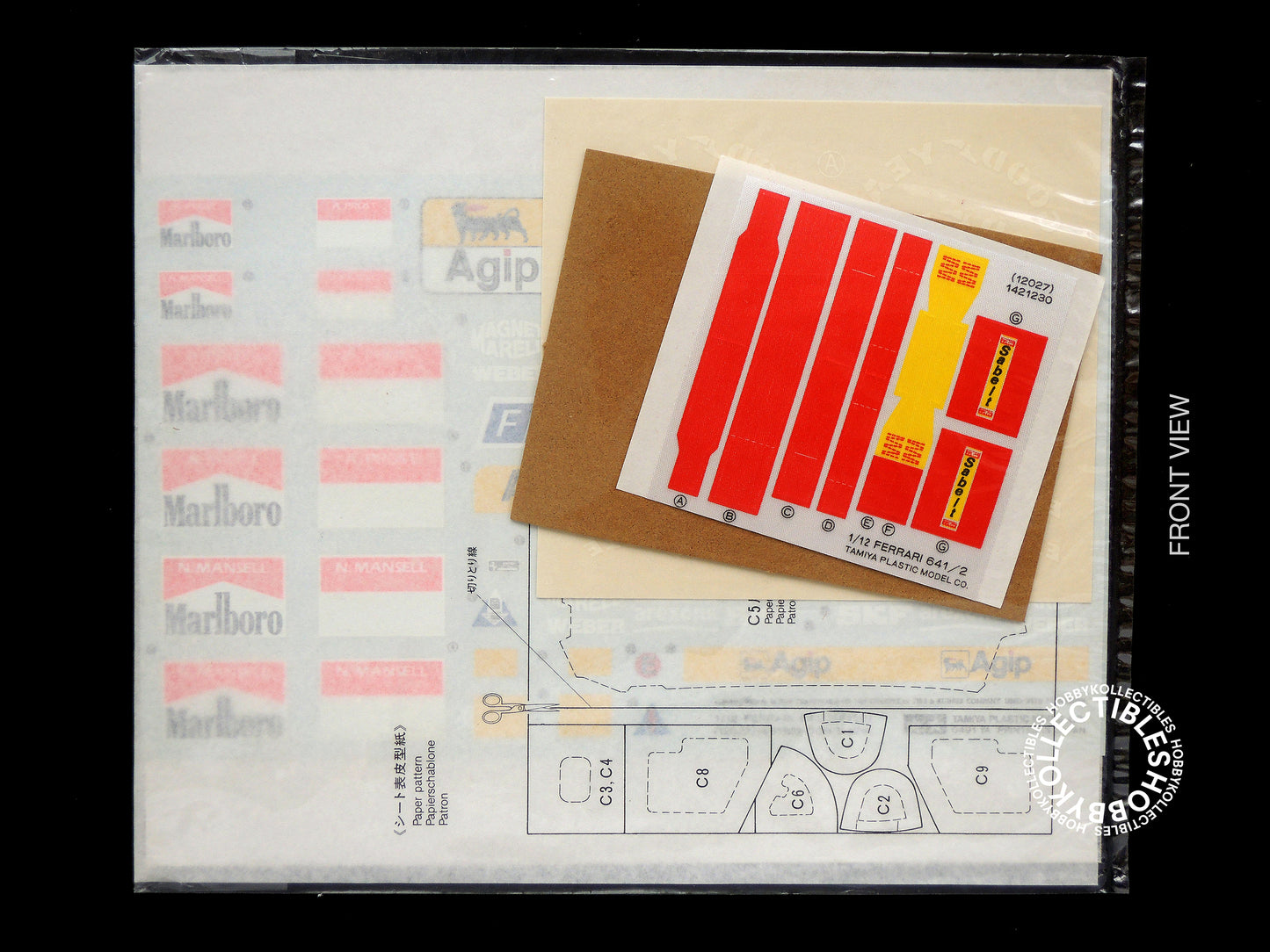 Tamiya 1/12 Full View Ferrari 641/2(F190) F1 Limited Ed. Model Kit