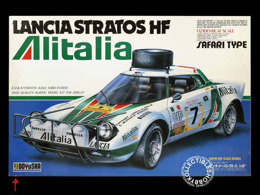 Doyusha Vintage 1/12 Lancia Stratos HF Safari Rally Car Model Kit