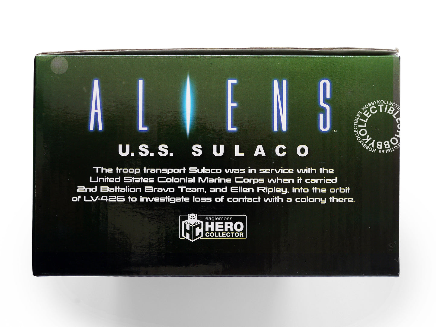 Eaglemoss Aliens U.S.S. Sulaco Metallic Resin Model Limited Ed.