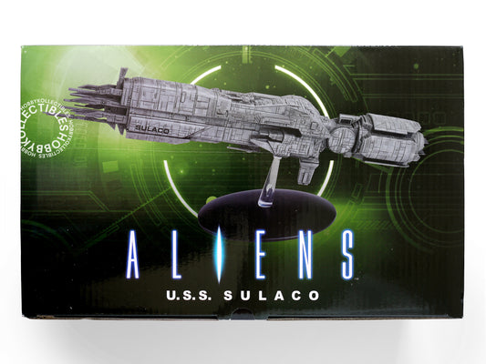 Eaglemoss Aliens U.S.S. Sulaco Metallic Resin Model Limited Ed.