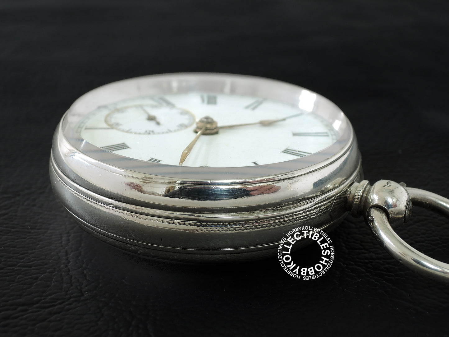 English Silver Open Face T.J. Mercer Fusee Pocket Watch