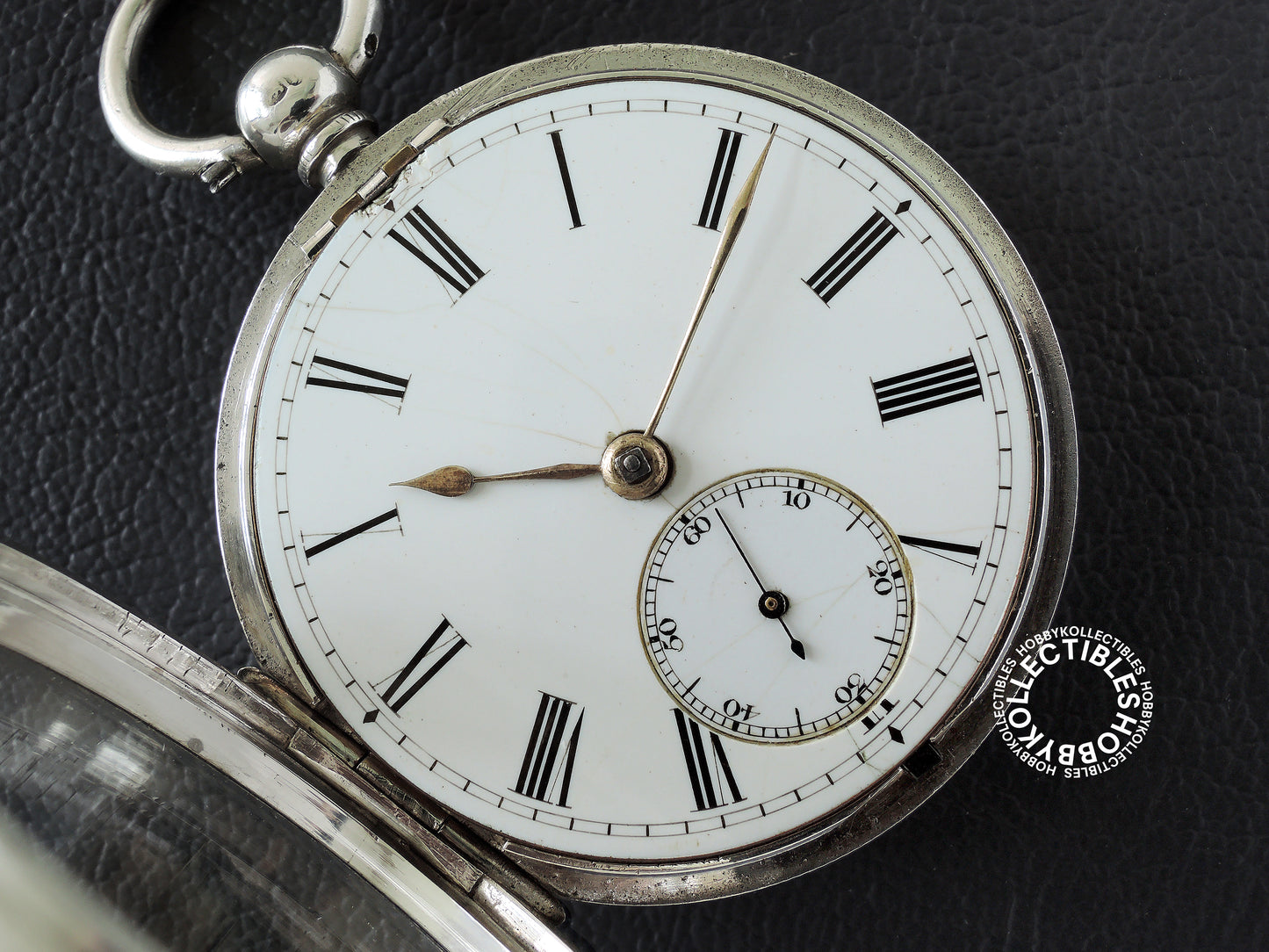 English Silver Open Face T.J. Mercer Fusee Pocket Watch