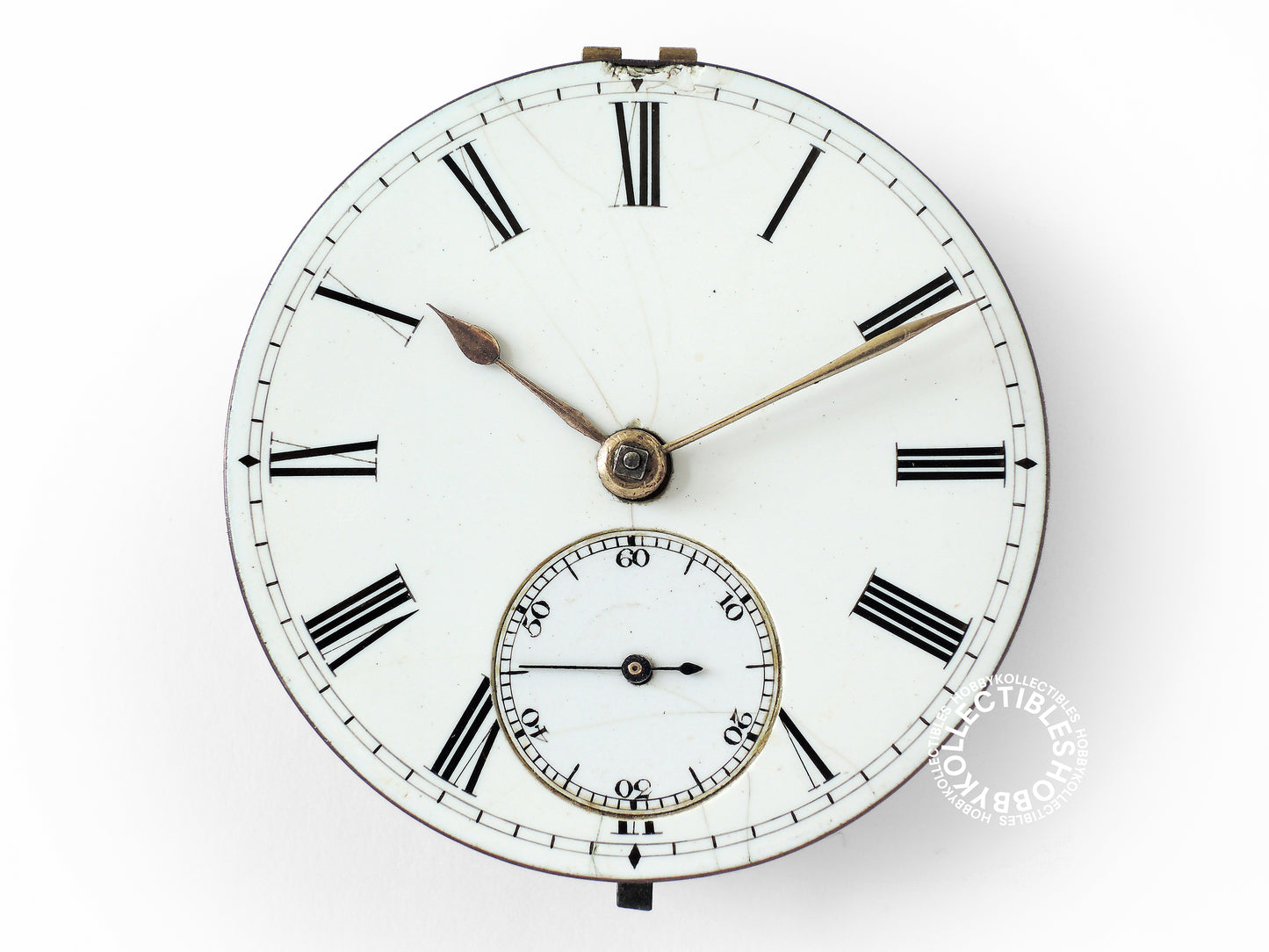 English Silver Open Face T.J. Mercer Fusee Pocket Watch