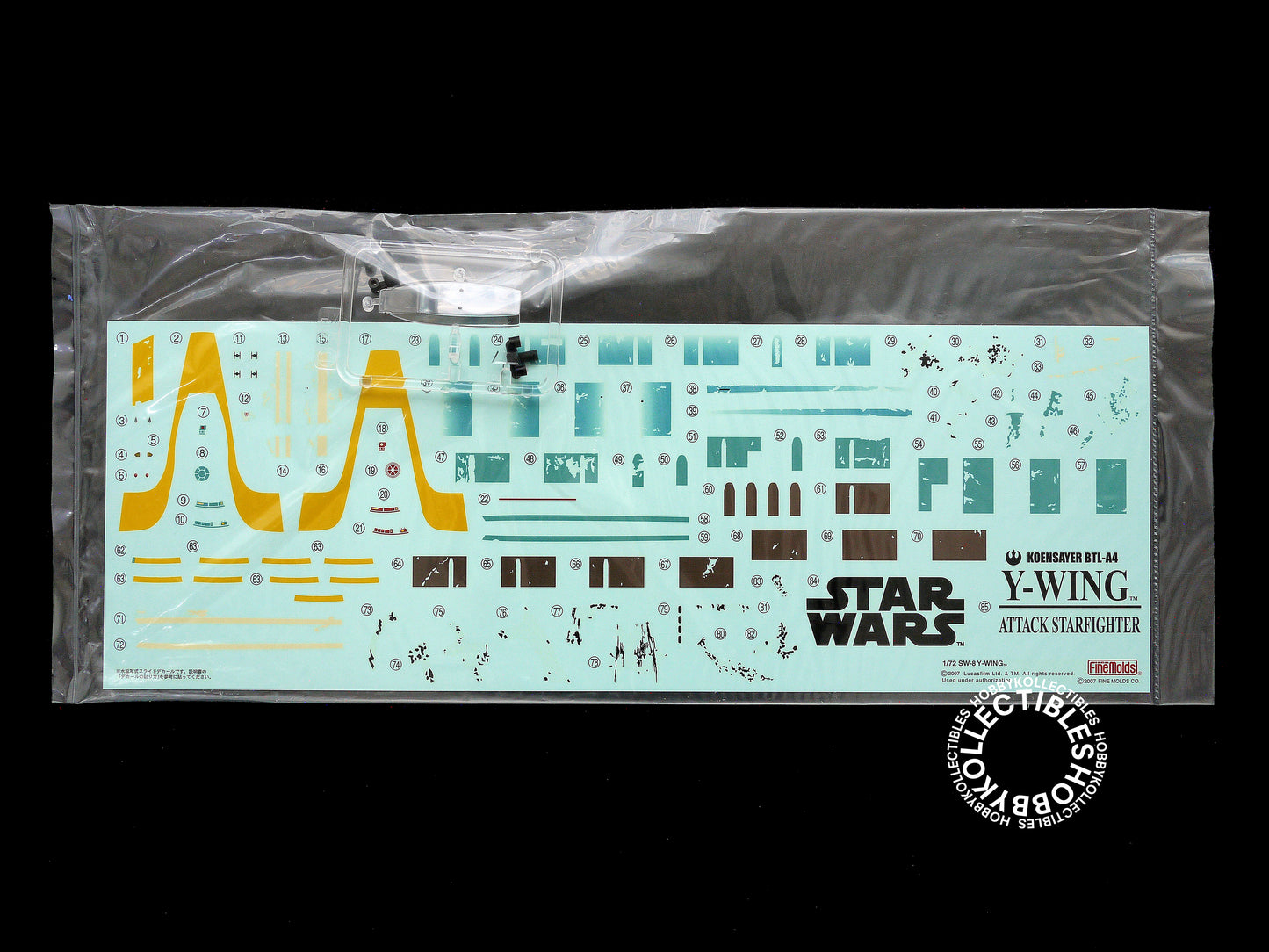 FineMolds Star Wars 1/72 Y-Wing Fighter SW-8 Model Kit