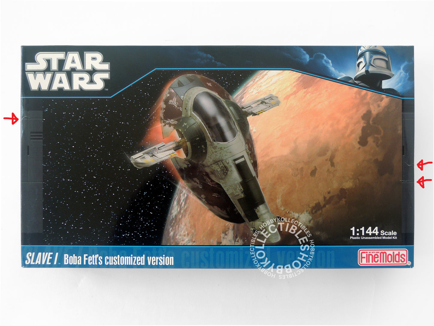 FineMolds Star Wars 1/144 Slave I Boba Fett's V. Model Kit