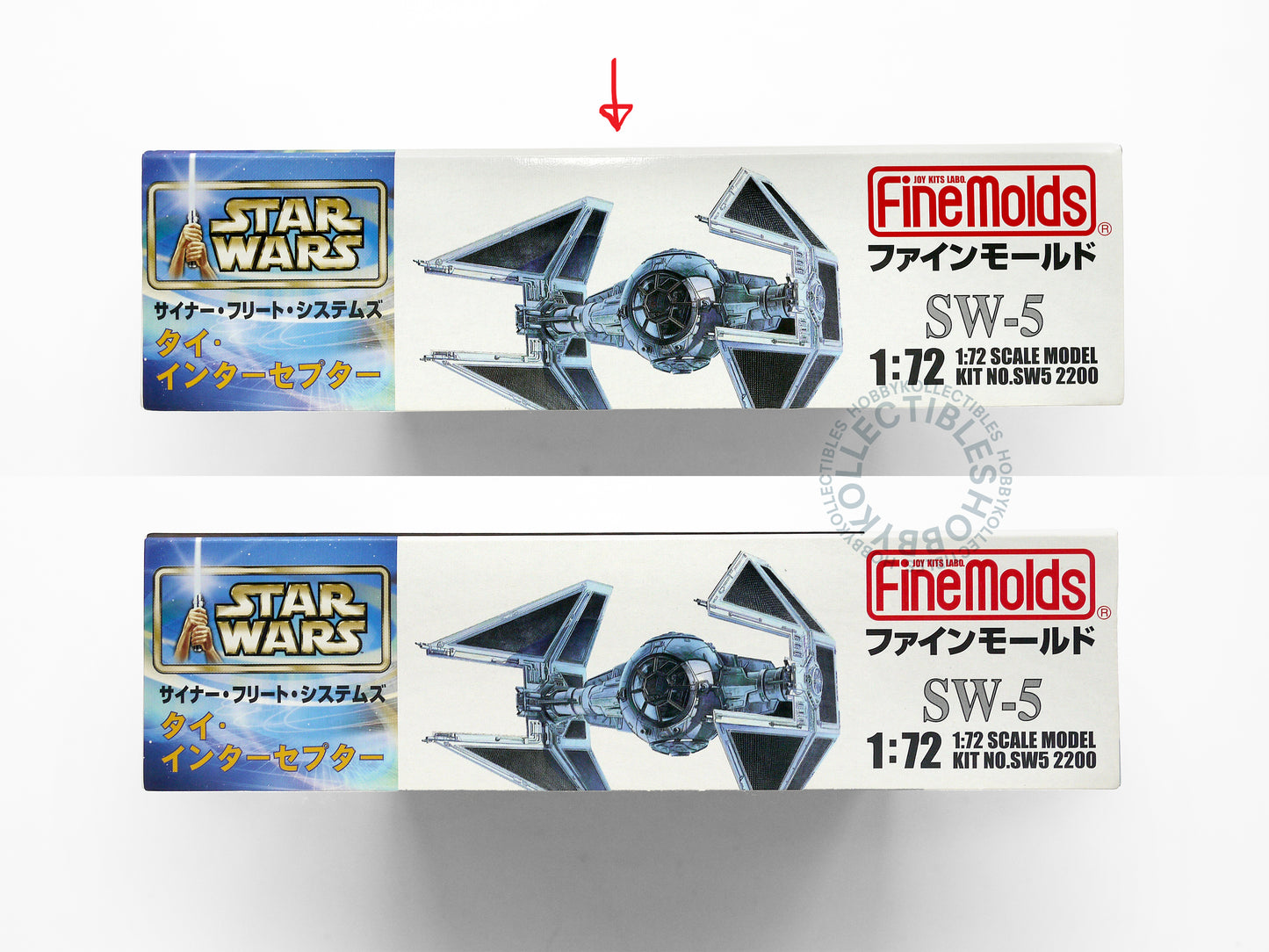 FineMolds Star Wars 1/72 Tie Interceptor SW-5 Model Kit Fine Molds