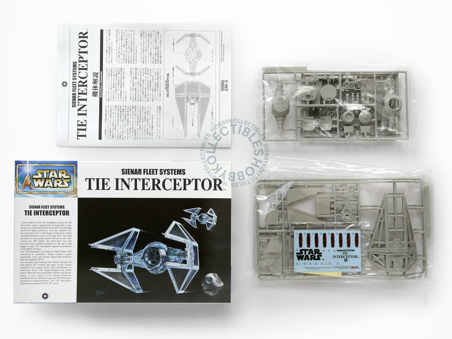 FineMolds Star Wars 1/72 Tie Interceptor SW-5 Model Kit Fine Molds