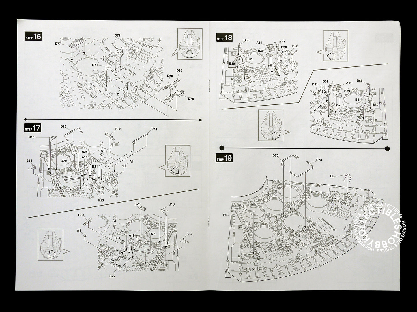 FineMolds Star Wars 1/72 Millennium Falcon SW-6 Model Kit