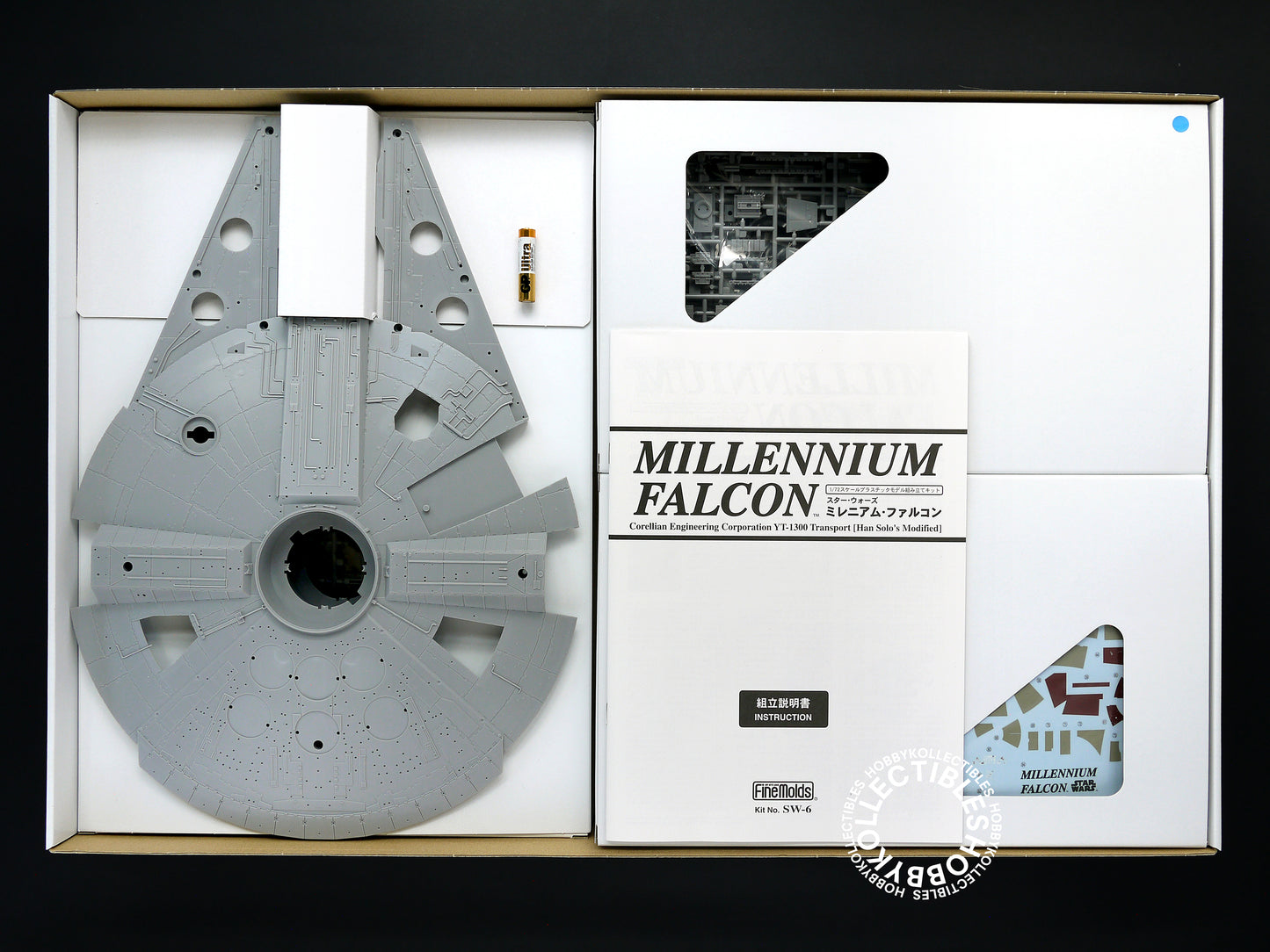 FineMolds Star Wars 1/72 Millennium Falcon SW-6 Model Kit