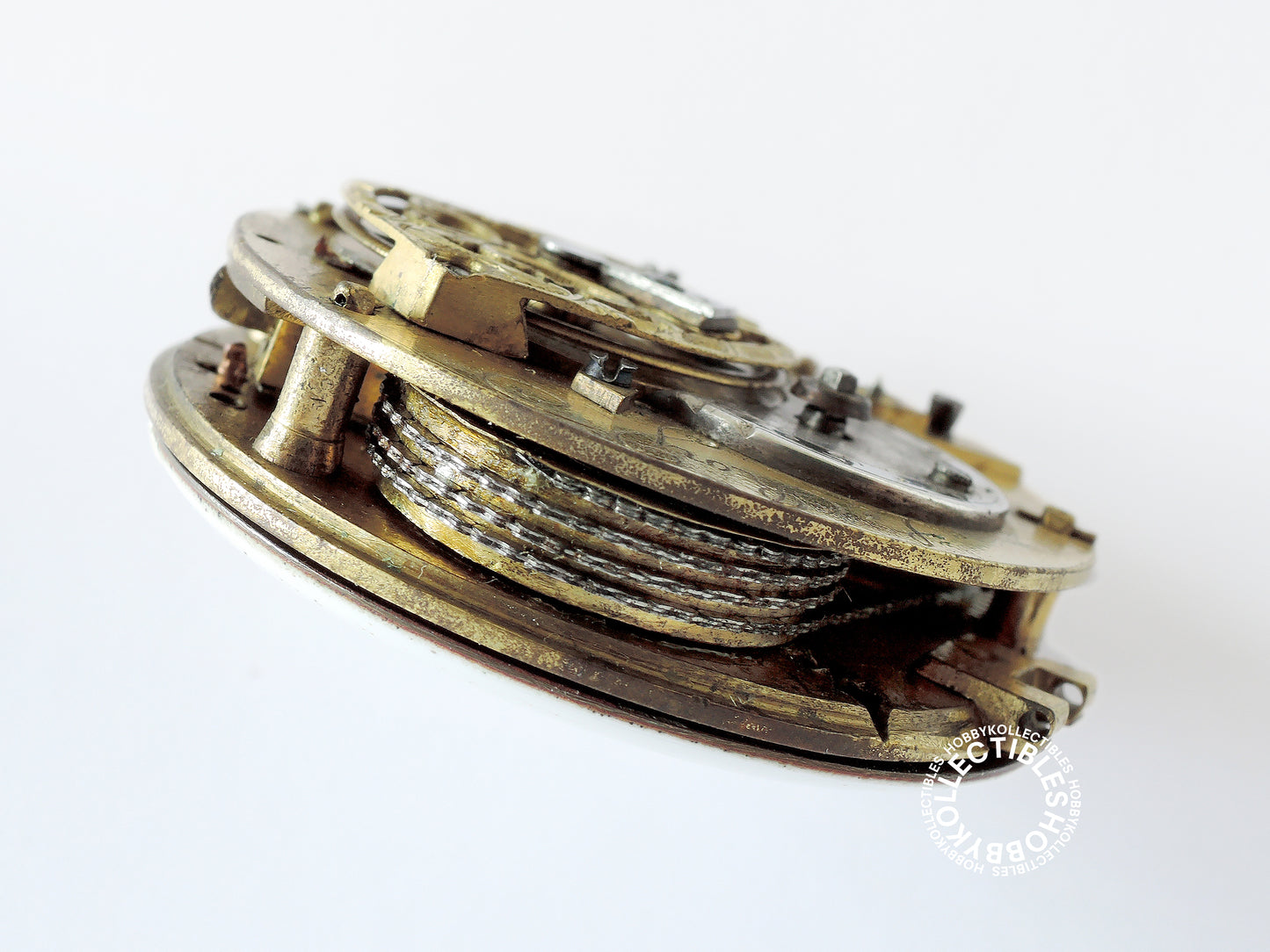 French Silver Open Face Verge Fusee(Le Roy) Pocket Watch