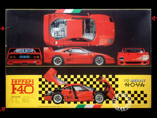 Fujimi Vintage NOVA 1/12 Ferrari F40 Diecast Metal/Plastic Model Kit