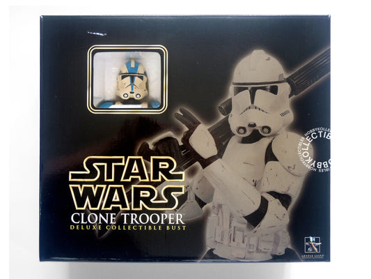 Gentle Giant Star Wars 501st Clone Trooper Blue Mini Bust BNIB
