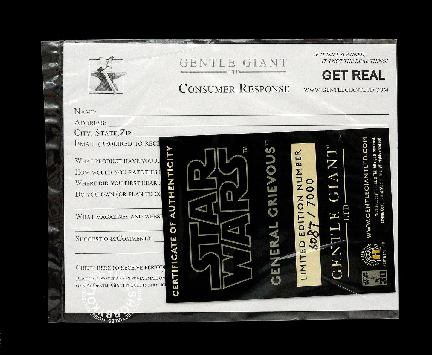 Gentle Giant Star Wars General Grievous Collectible Mini Bust BNIB
