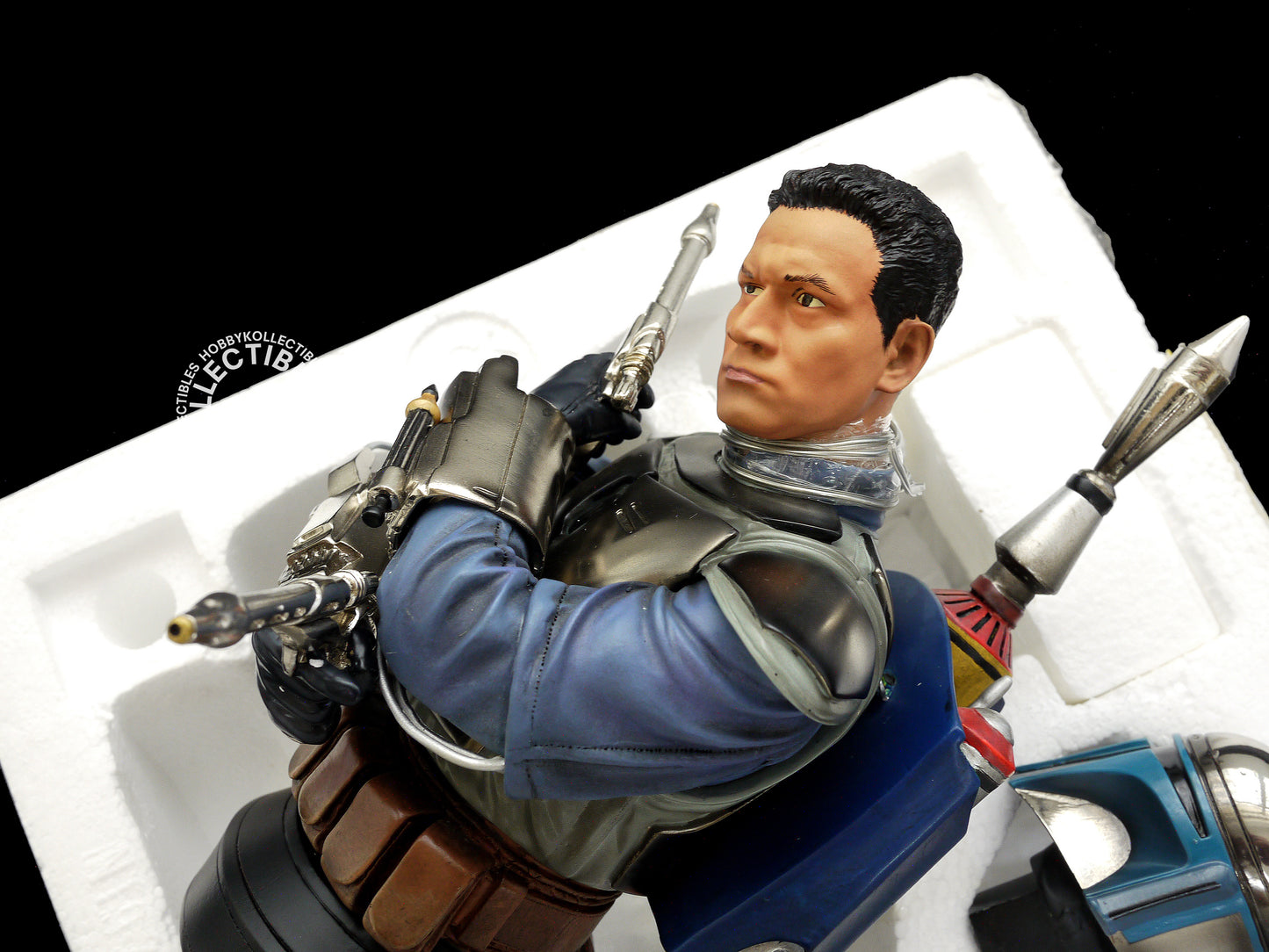 Gentle Giant Star Wars Attack of the Clones ATOC Jango Fett Collectibles Mini Bust USED
