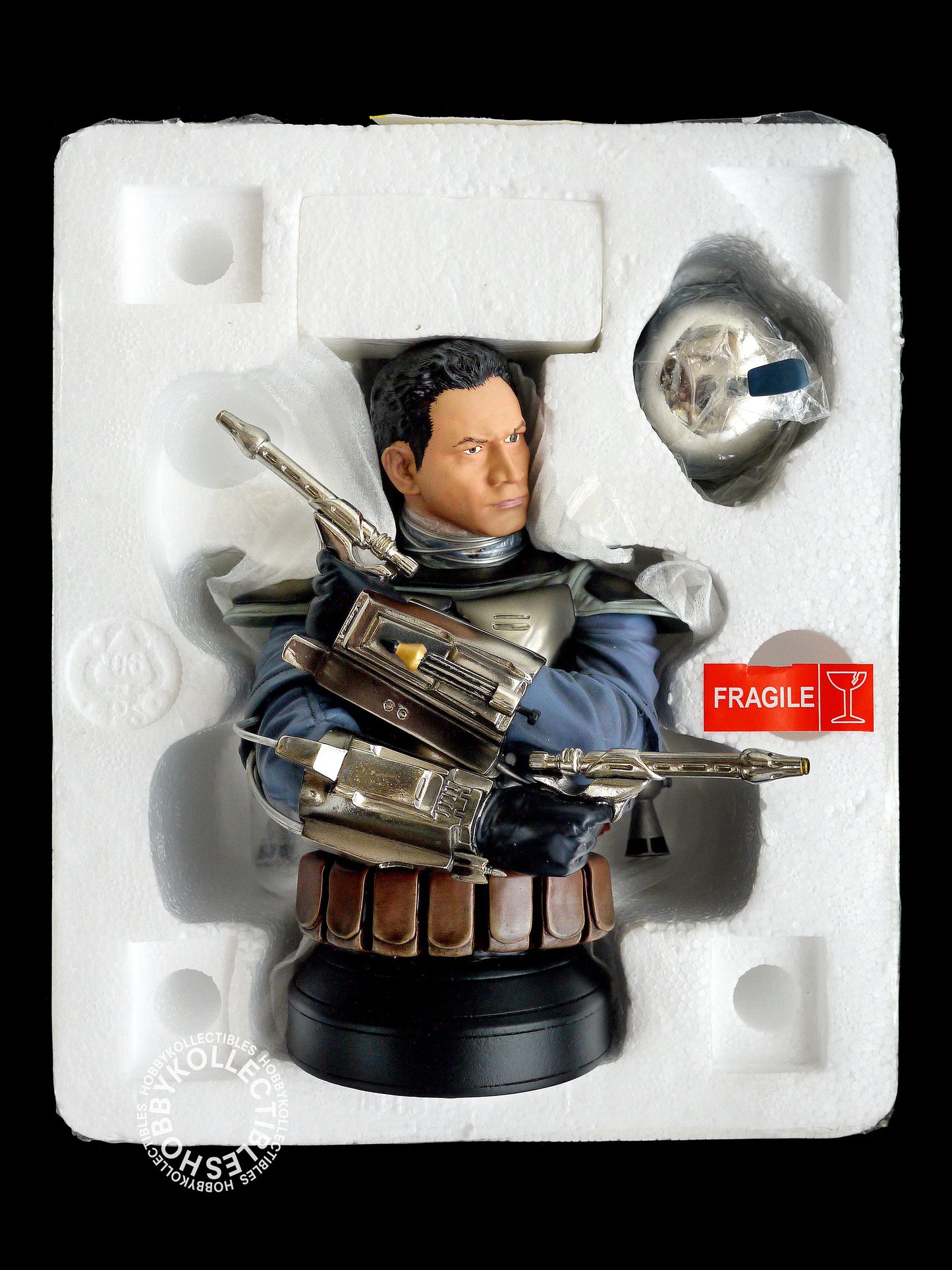 Gentle Giant Star Wars Attack of the Clones ATOC Jango Fett Collectibles Mini Bust USED