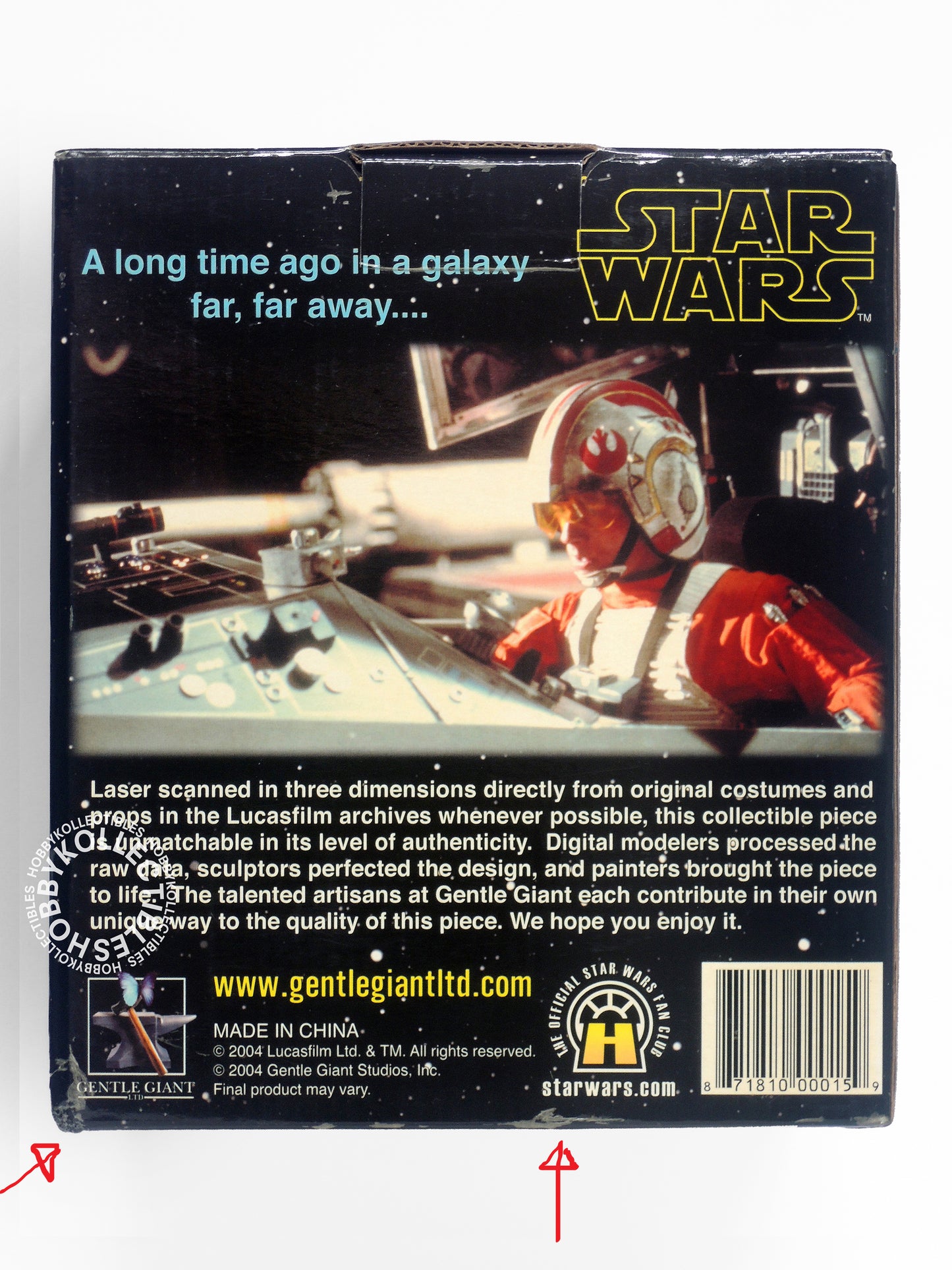 Gentle Giant Star Wars Luke Skywalker Collectible Mini Bust BNIB