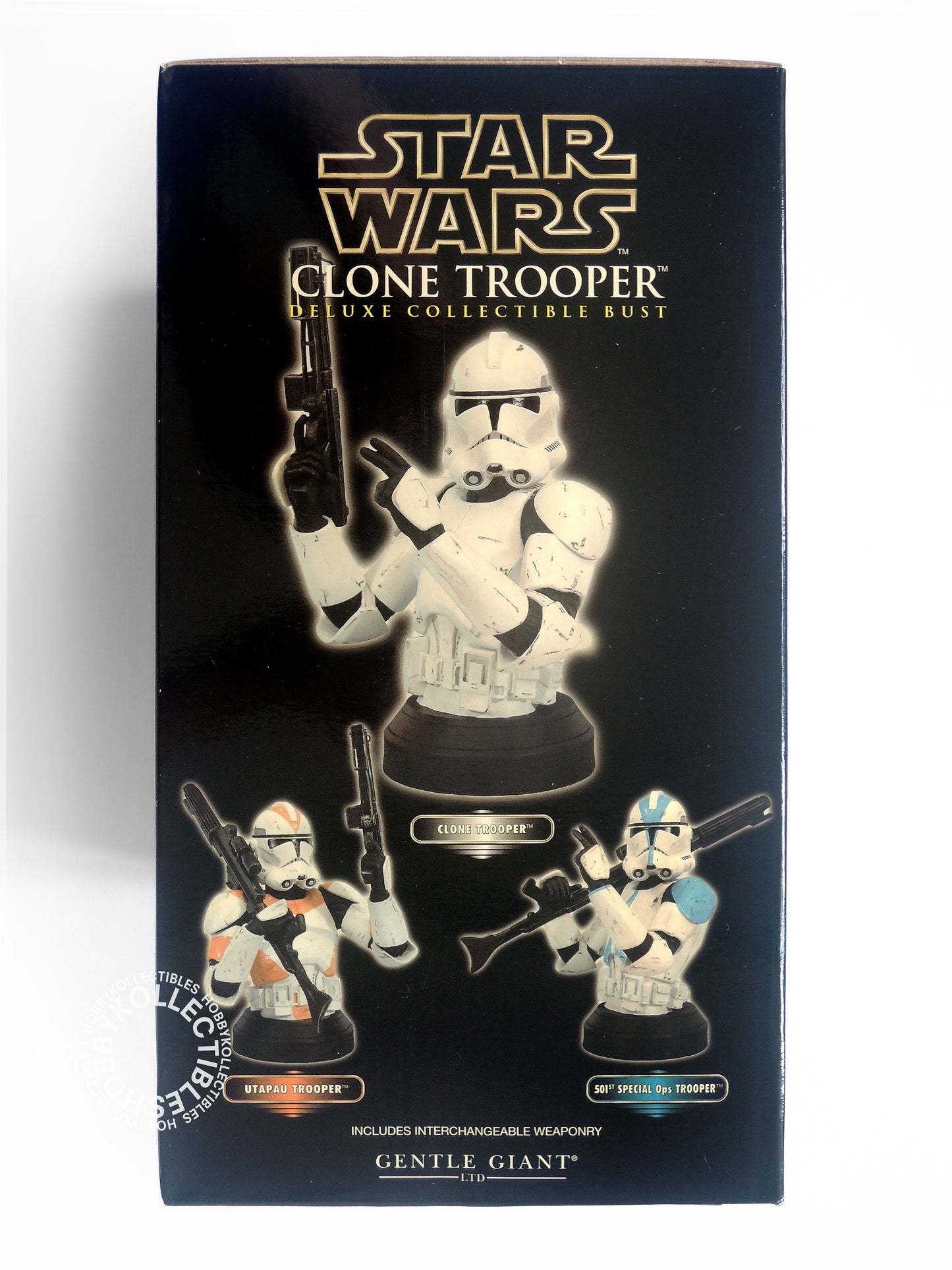 Gentle Giant Star Wars Utapau Clone Trooper Orange Mini Bust BNIB
