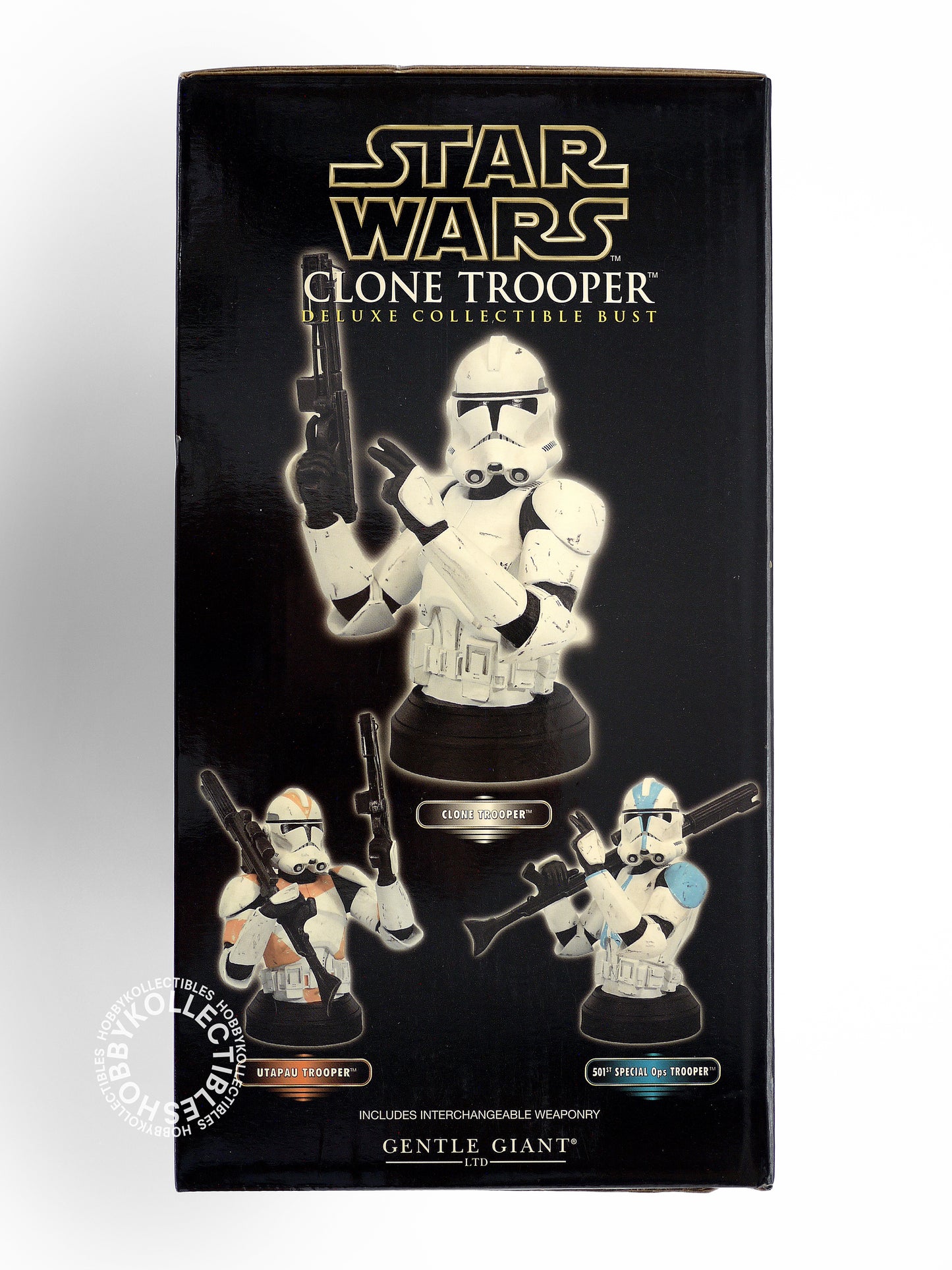 Gentle Giant Star Wars ROTS White Clone Troopers Mini Bust BNIB