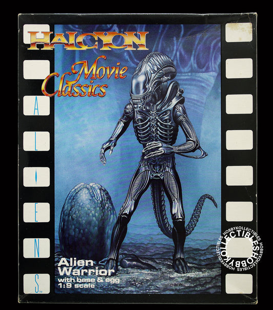 Halcyon Vintage 1/9 Alien Warrior Base & Egg Model Kit