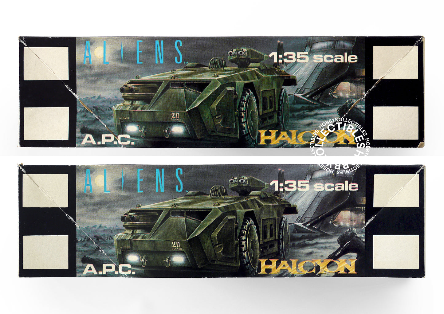 Halcyon Vintage 1/35 APC Plastic Model Kit DECAL DAMAGED