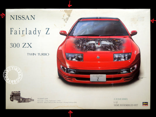 Hasegawa Vintage 1/12 Nissan Fairlady 300ZX Model Kit