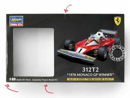 Hasegawa 1/20 Ferrari 312T2 Monaco GP Bonus Upgrade