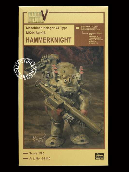 Hasegawa Ma.K 1/20 Robot Battle MK44 HammerKnight Limited Ed. #64110 Model Kit