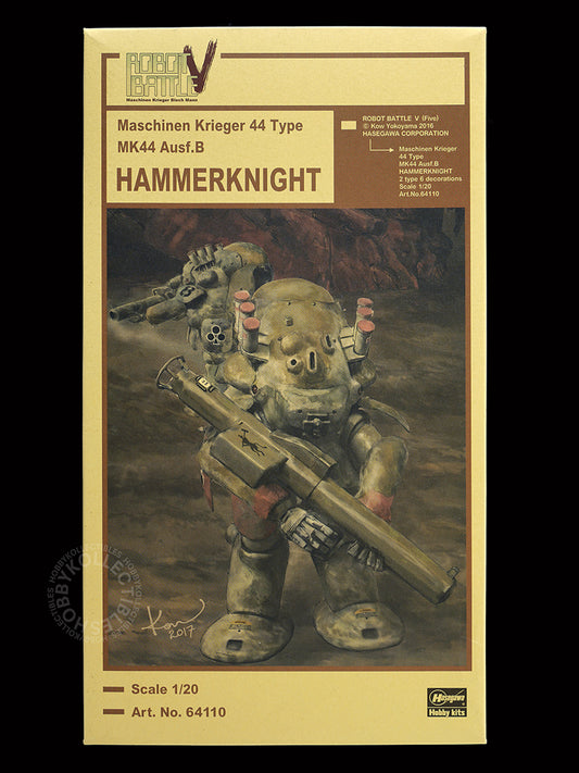 Hasegawa Ma.K 1/20 Robot Battle MK44 HammerKnight Limited Ed. #64110 Model Kit