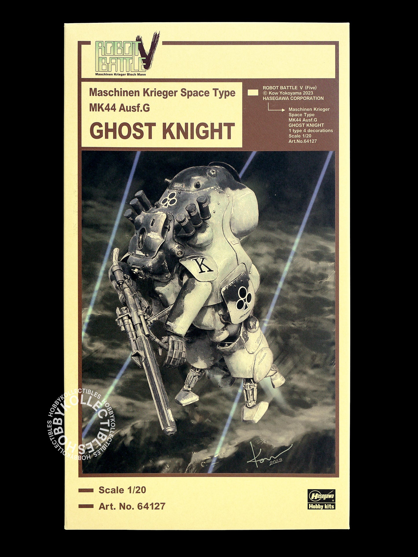 Hasegawa Ma.K 1/20 Robot Battle MK44 Ghost Knight #64127