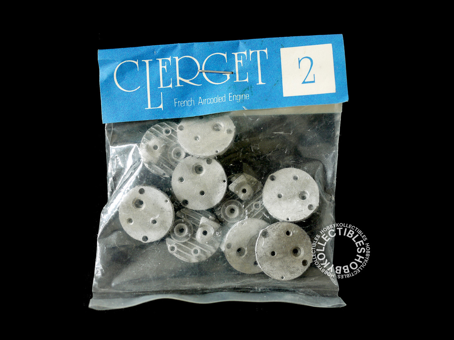 Hasegawa 1/8 French Rotary Engine Clerget 9B Metal Model Kit Rare