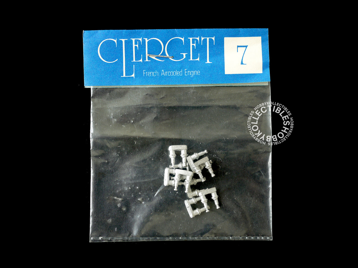 Hasegawa 1/8 French Rotary Engine Clerget 9B Metal Model Kit Rare