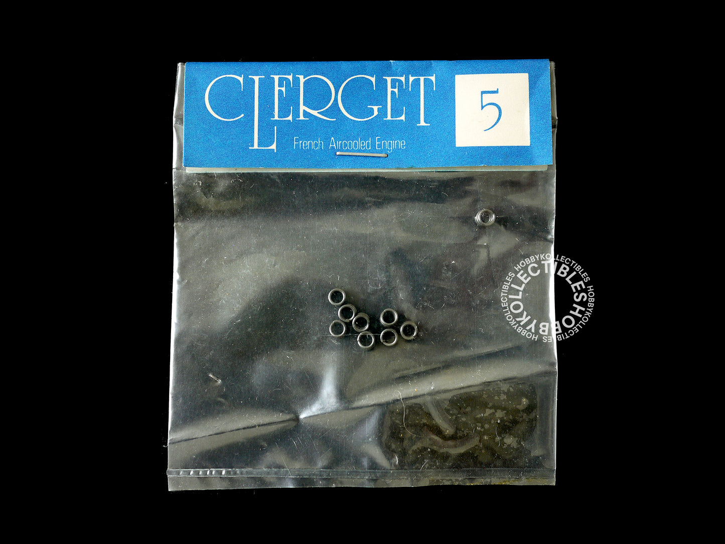Hasegawa 1/8 French Rotary Engine Clerget 9B Metal Model Kit Rare