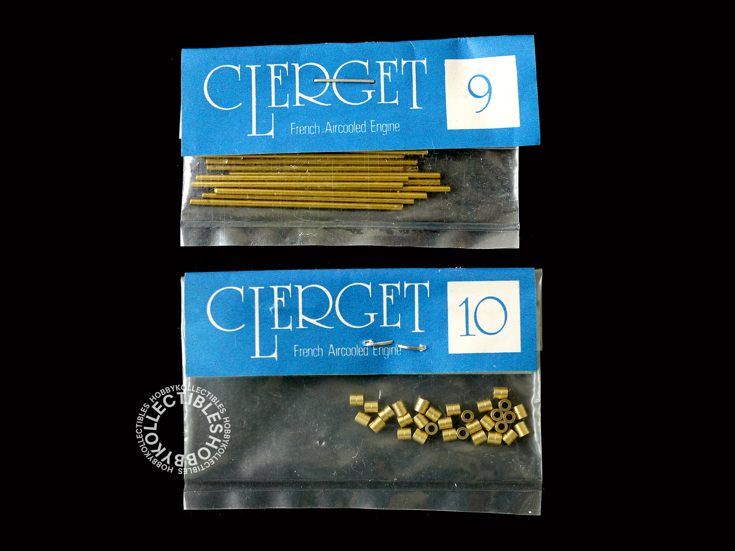 Hasegawa 1/8 French Rotary Engine Clerget 9B Metal Model Kit Rare