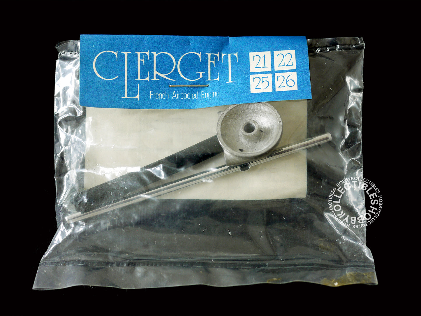 Hasegawa 1/8 French Rotary Engine Clerget 9B Metal Model Kit Rare
