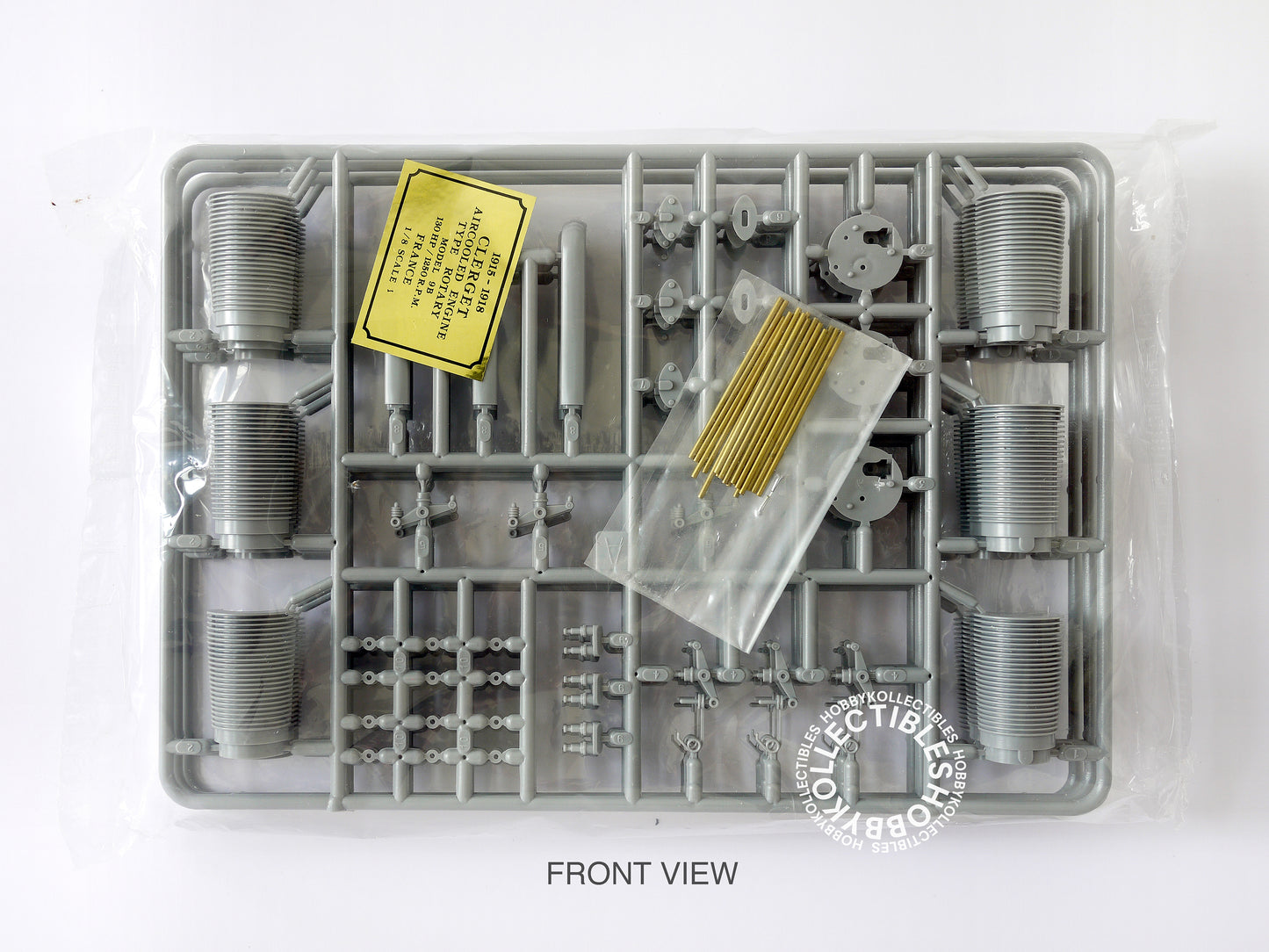 Hasegawa 1/8 Rotary Engine 130HP Clerget 9B Model Kit