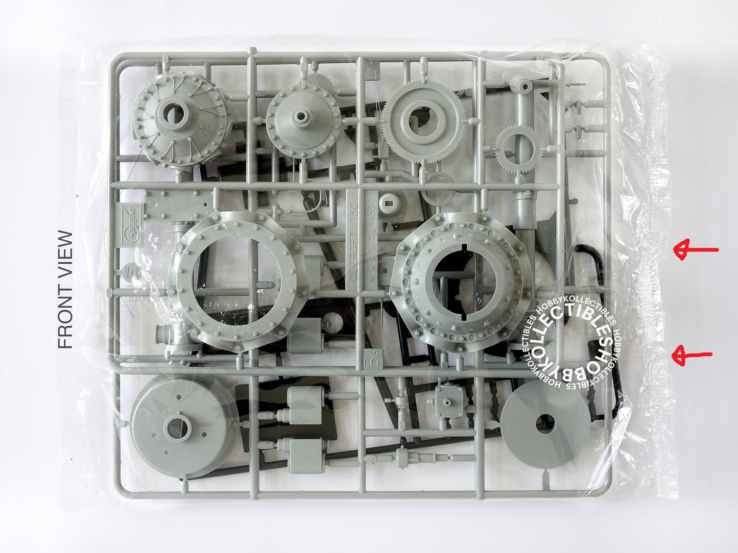 Hasegawa 1/8 Rotary Engine 130HP Clerget 9B Model Kit