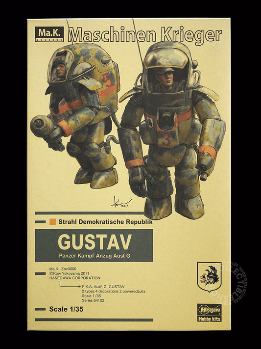 Hasegawa Ma.K SF3D 1/35 PKA Ausf.G Gustav #64102 Plastic Model Kit