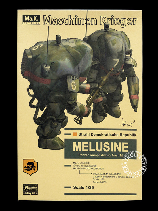 Hasegawa Ma.K SF3D 1/35 Melusine #64103 Plastic Model Kit
