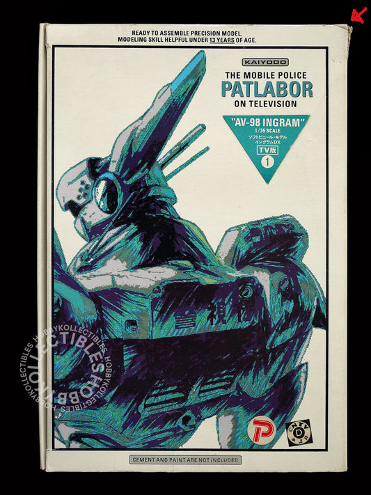 Kaiyodo Vintage 1/35 Patlabor AV-98 Ingram Vinyl Model Kit