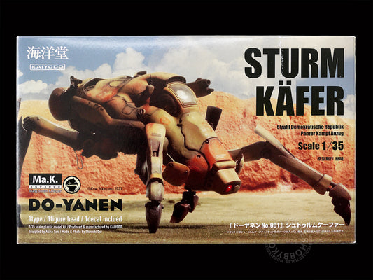 Kaiyodo Do-Yanen Ma.K 1/35 PKA Sturm KΓ€fer Strahl Demokratische Republik